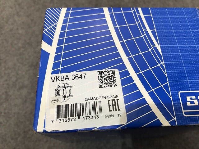 新品! S40/V40 4B系 1997-2004 社外 フロントハブベアリング VKBA3647 V 30884539 ボルボ(109041)