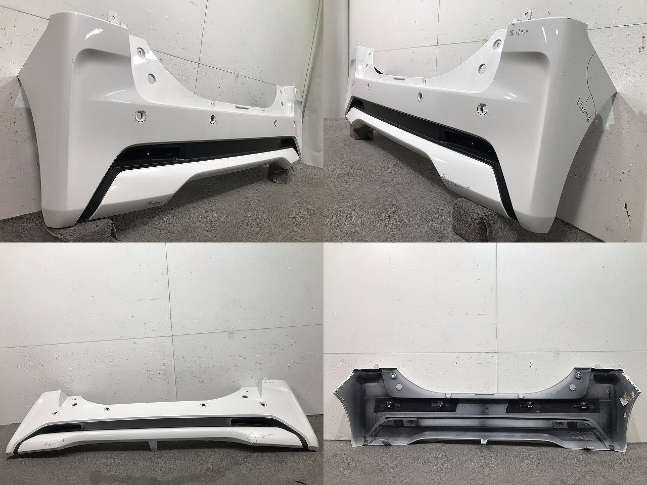 ルークス B44A/B45A/B47A/B48A 純正 リアバンパー 85022 7NA-0 ホワイトパール カラーNo.QBB 日産(109053)