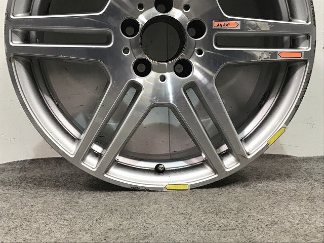 Eクラス W212 ホイール 1本のみ 18ｘ8.5J/ET48/5穴/PCD112/ハブ径65mm/A2124012302 メルセデスベンツ(109082)
