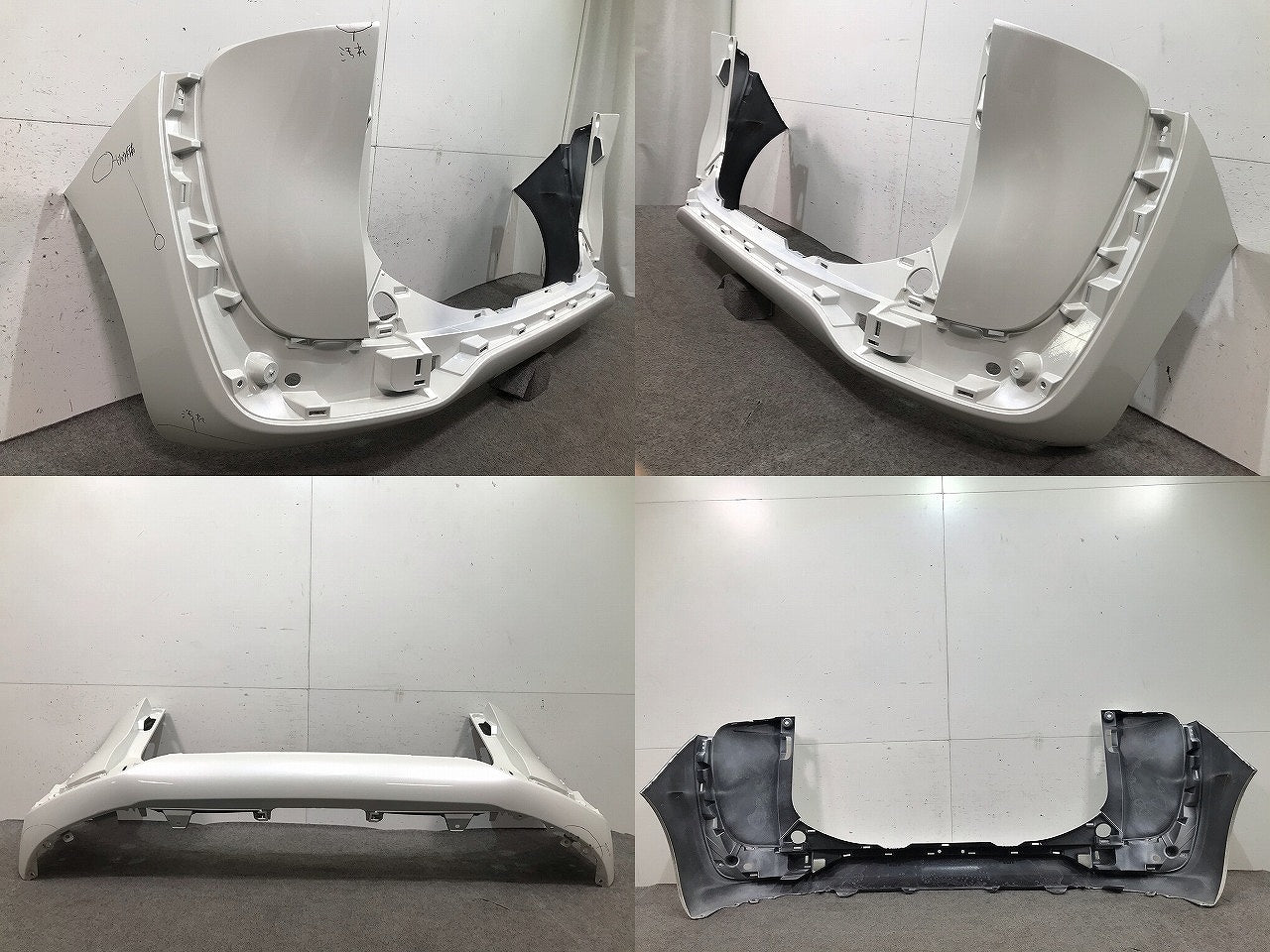 シエンタ 170系/NHP170G/NSP170G/NSP172G/NCP175G 純正 リアバンパー 52159-52770 ホワイトパール カラーNo.070 トヨタ(109174)