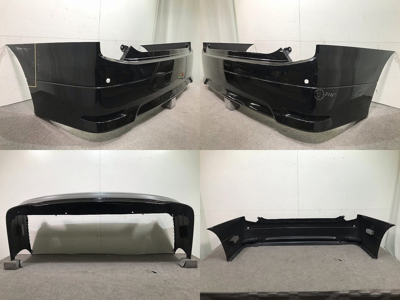 エルグランド ハイウェイスター E52/PE52/PNE52/TE52/TNE52 純正 リア バンパー 85022 1JB0H ファントムブラックパール GAE 日産(109348)