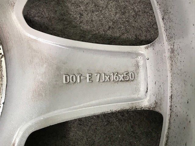 V70 BB系 純正 ホイール 1本のみ 16ｘ7J/ET50/5穴/PCD108/ハブ径61mm/30666081 ボルボ(109389)
