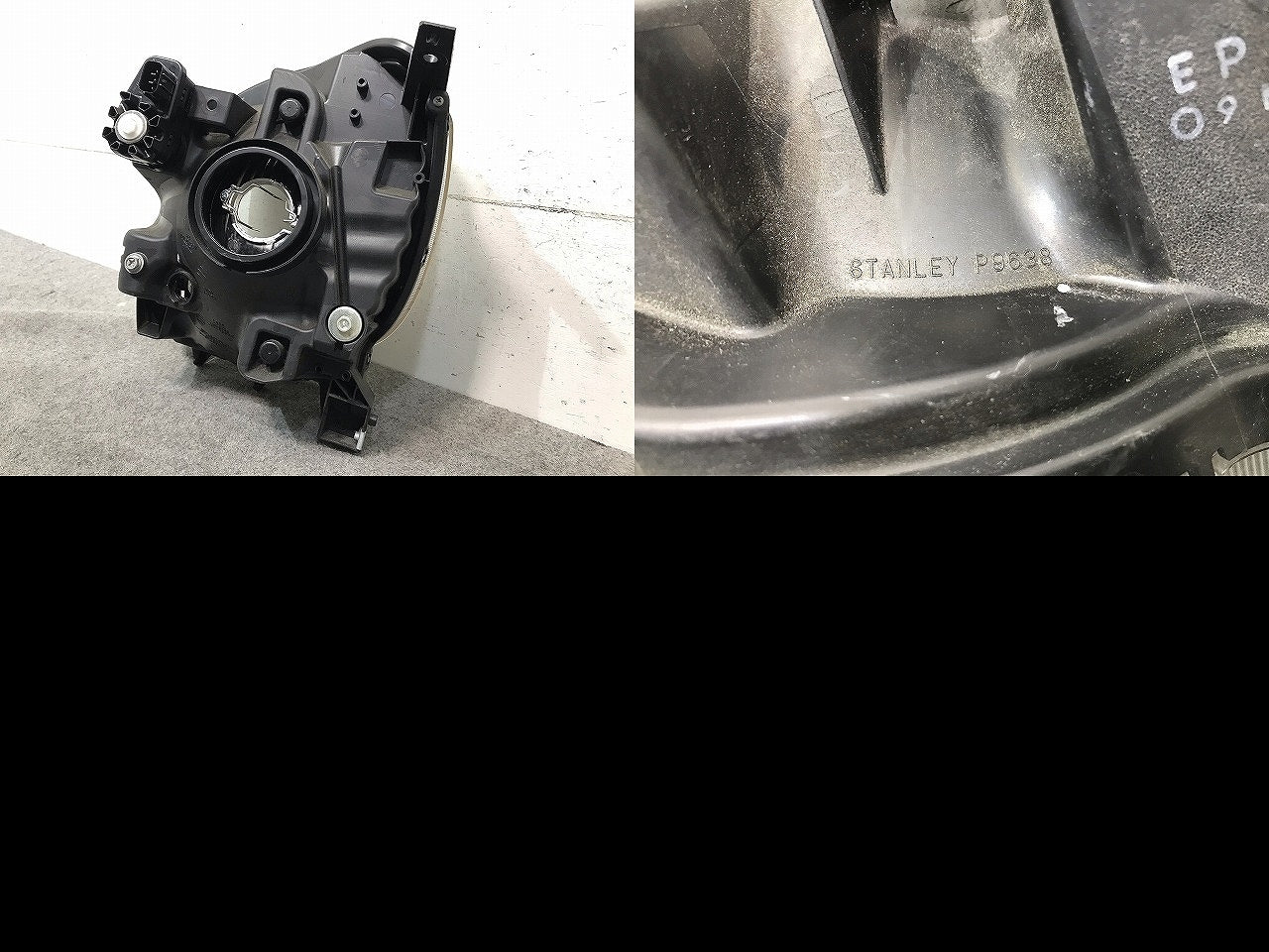 モコ 33/MG33 純正 右 ヘッドライト/ランプ ハロゲン レベライザー STANLEY P9638 日産(109459)