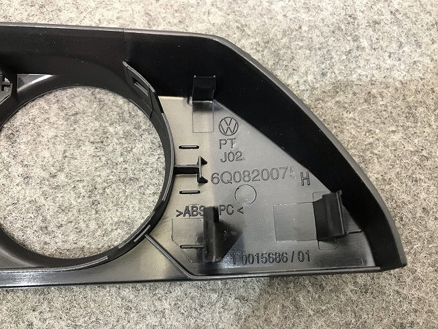 新品! ポロ/POLO 9N系 2005～20010 純正 ヒーターコントロールユニットトリム 6Q0820075H1QB フォルクスワーゲン(109538)