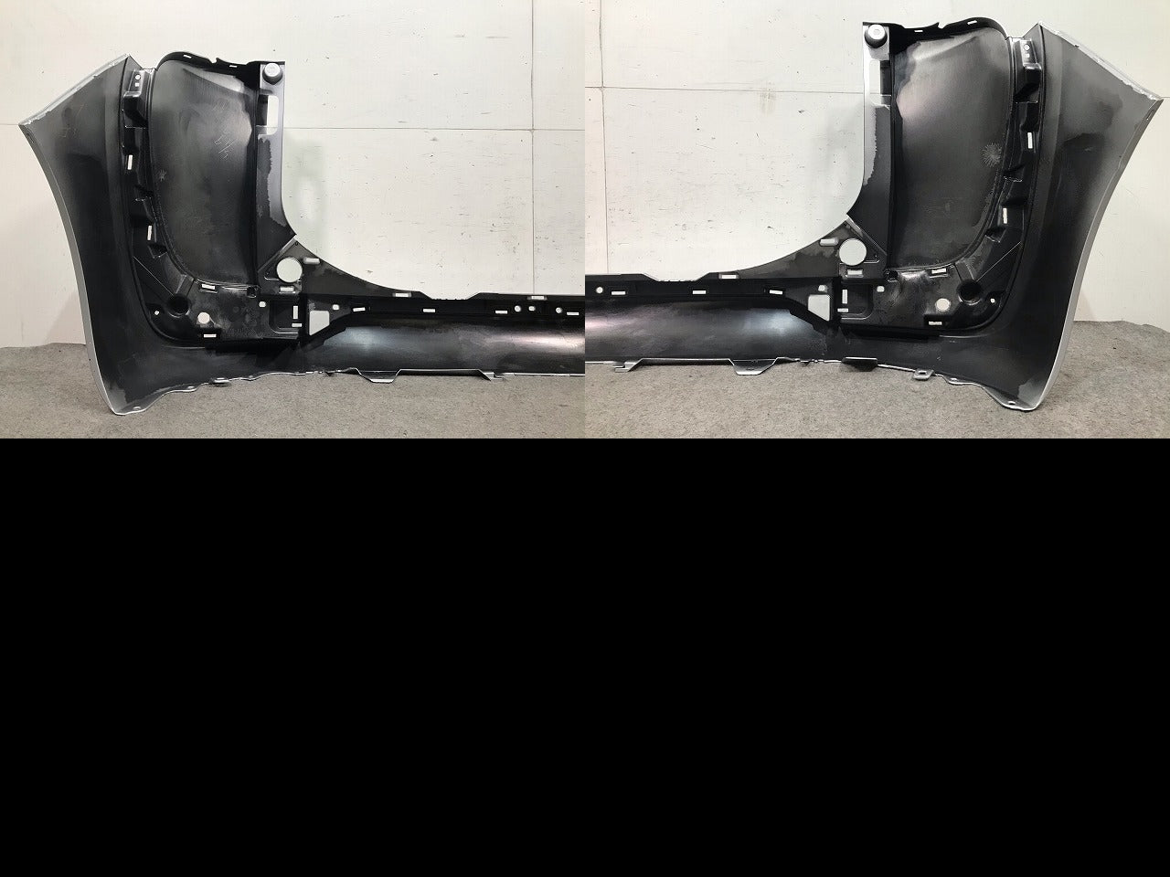 シエンタ 170系/NHP170G/NSP170G/NSP172G/NCP175G 純正 リアバンパー 52159-52770/A80 シルバーメタリック カラーNo.1F7 トヨタ(109561)