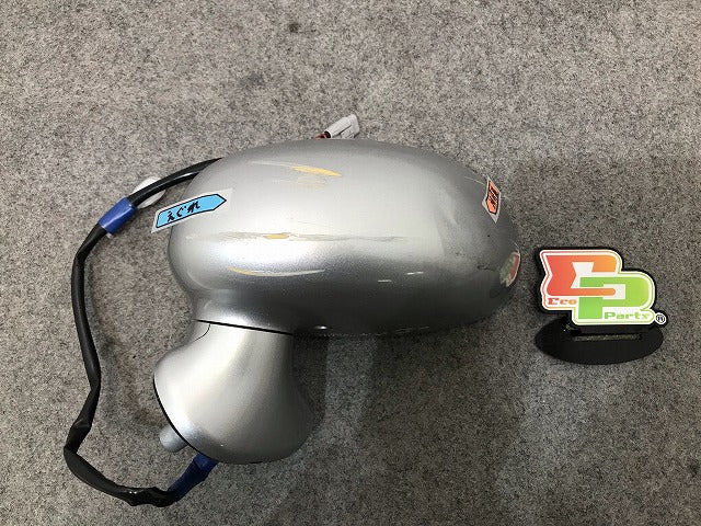コペン L880K 純正 左ドアミラー 3線 ICHIKOH 8299 ブライトシルバーメタリック カラーNo.S28 ダイハツ(109584)