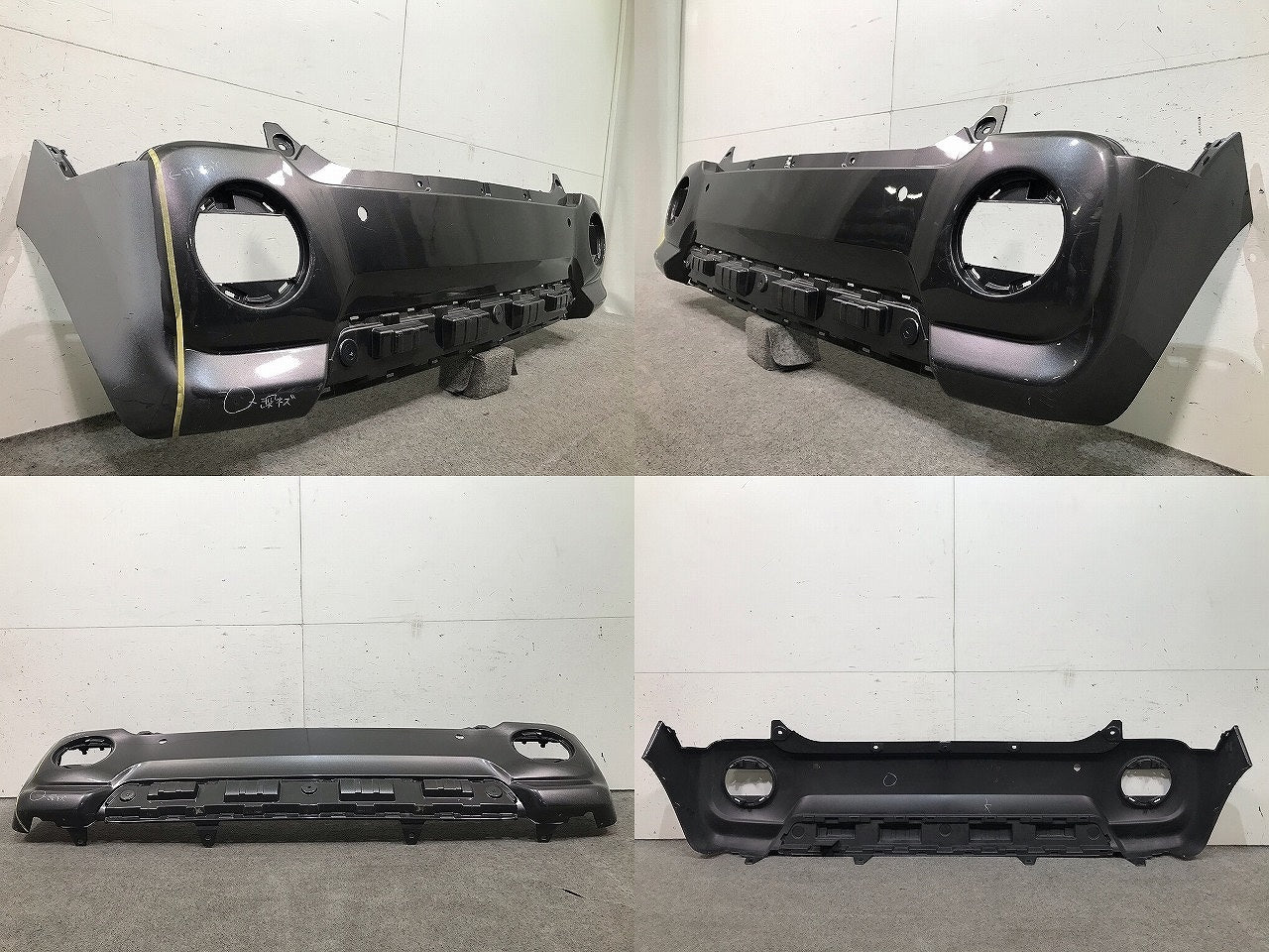 キャスト LA250/LA260 純正 リアバンパー 52159-B2870 ガンメタ ダイハツ(109603)