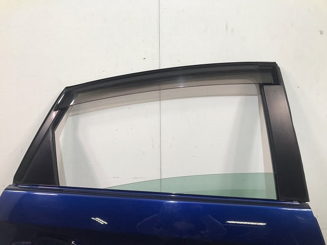 プリウス ZVW30 純正 右リアドア バイザーガラス付 ダークブルーマイカ カラーNo.8T5 トヨタ(109633)