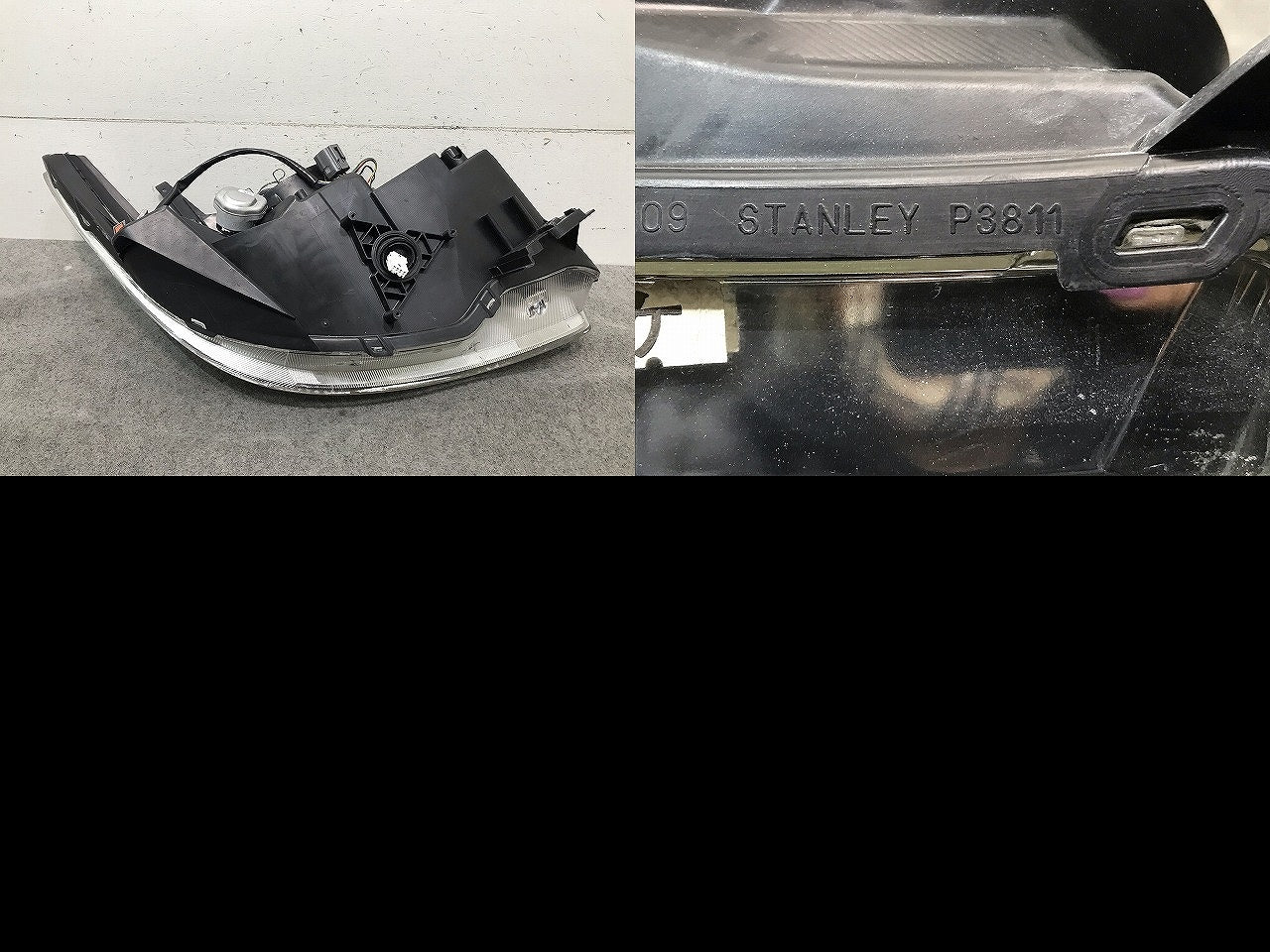 MPV LWEW/LWFW/LW3W/LW5W 純正 後期 左ヘッドライト/ランプ キセノン HID STANLEY P3811 マツダ(109664)
