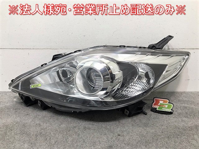 プレマシー CREW/CR3W 純正 中期 左ヘッドライト/ランプ キセノン HID AFS無 レベライザー STANLEY P7696L マツダ(109665)