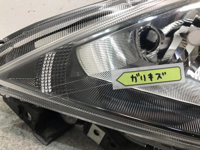 プレマシー CREW/CR3W 純正 中期 左ヘッドライト/ランプ キセノン HID AFS無 レベライザー STANLEY P7696L マツダ(109665)