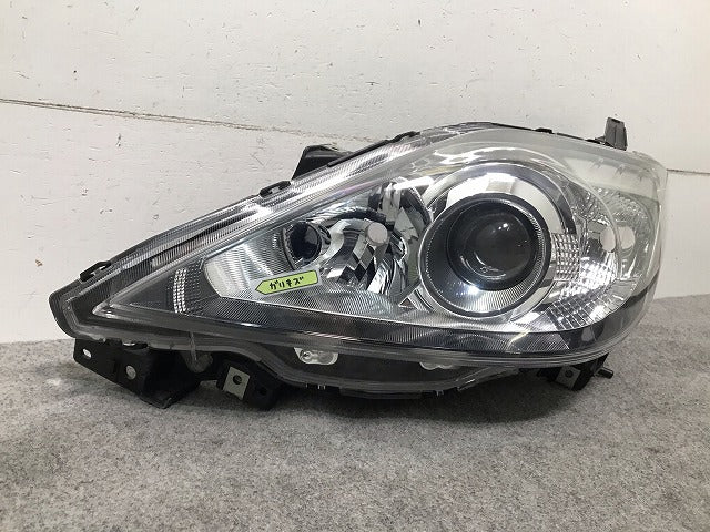 プレマシー CREW/CR3W 純正 中期 左ヘッドライト/ランプ キセノン HID AFS無 レベライザー STANLEY P7696L マツダ(109665)