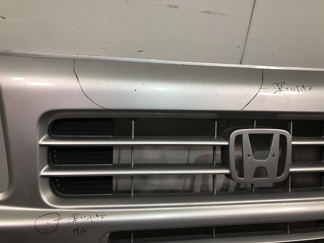 アクティ HH5/HH6 純正 フロントバンパー 71101-S3A-ZZ00 アラバスターシルバーメタリック カラーNo.NH700M ホンダ(109790)