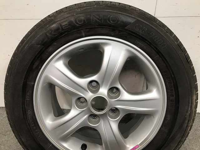 リバティ M12/PM12/PNM12/RM12/RNM12 純正 ホイール&タイヤ 1本のみ 15ｘ6JJ/ET45/5穴/PCD114.3/ハブ径65mm 日産(109926)