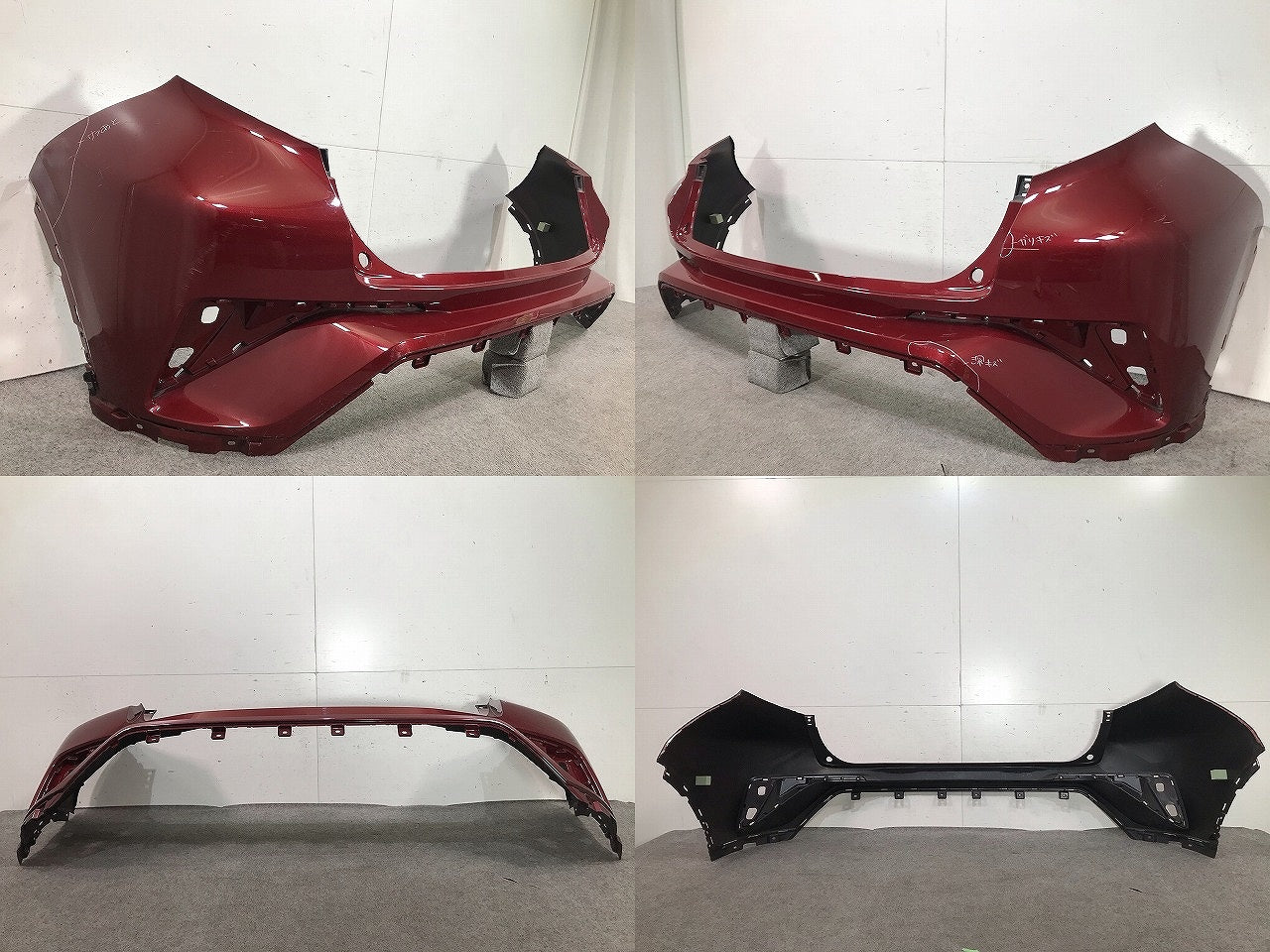 C-HR/CHR ZYX10 純正 リアバンパー 52159-10300 赤 トヨタ(109995)