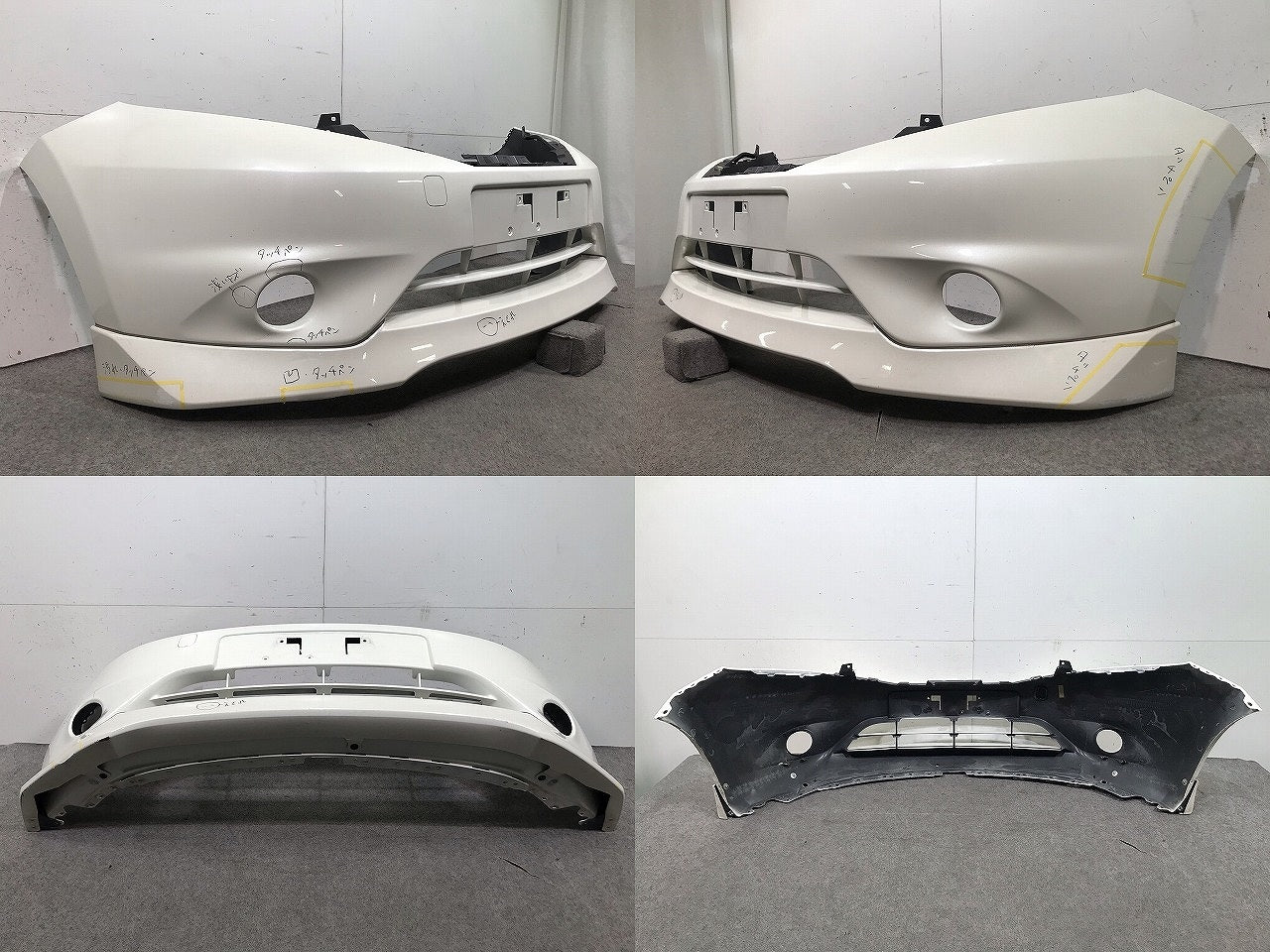 ノート E12 純正 フロントバンパー 82022 8VA0H パール 日産(110083)
