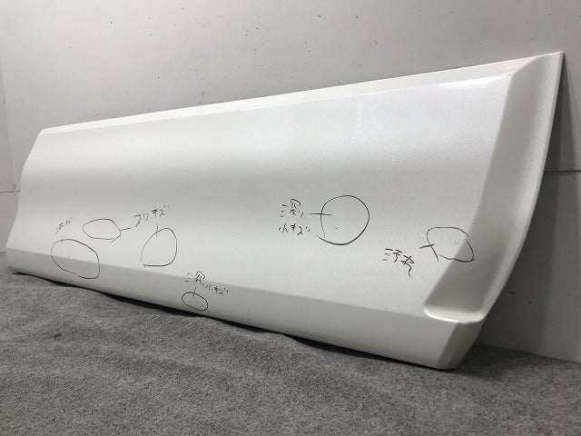 セレナ ハイウェイスター C26 純正 前期 右フロントドア サイドパネル マッドガード 76854 1VF0A ホワイトパール カラーNo.QAB(110119)