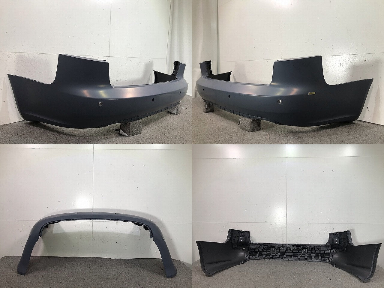 新品! A4(B7) 8E 純正 リアバンパー 8E9807511J 8E9807303AGRU 素地 アウディ(110141)