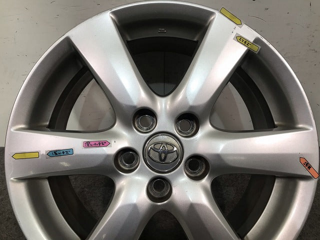 ヴァンガード ACA33W/ACA38W/GSA33W 純正 ホイール 1本のみ 17ｘ7J/ET45/5穴/PCD114.3/ハブ径60mm トヨタ(110197)