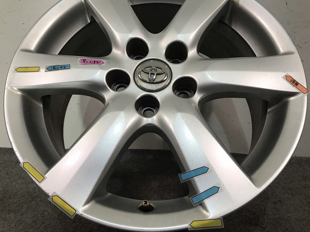ヴァンガード ACA33W/ACA38W/GSA33W 純正 ホイール 1本のみ 17ｘ7J/ET45/5穴/PCD114.3/ハブ径60mm トヨタ(110197)
