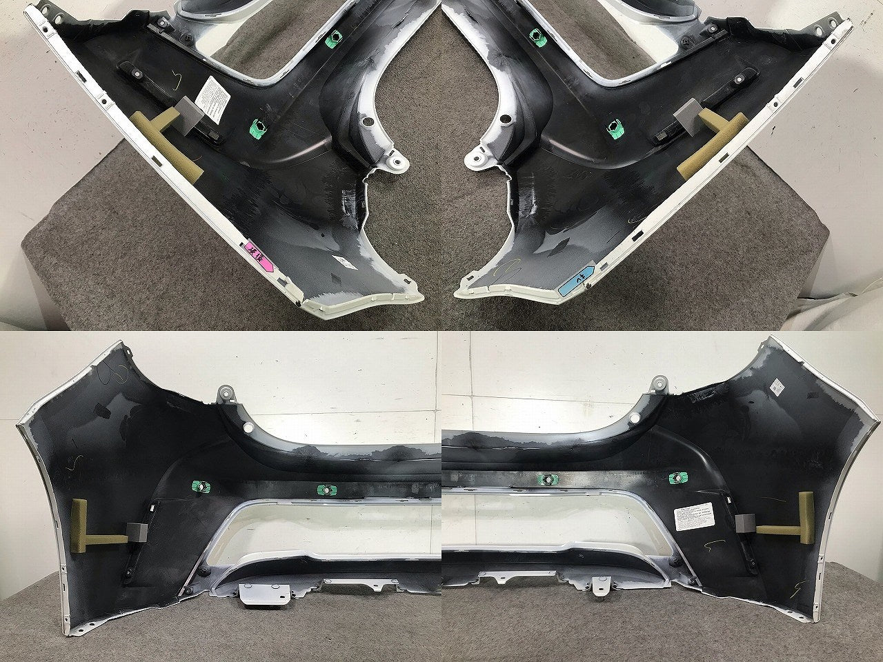 カローラスポーツ NRE210H/NRE214H/ZWE211H 純正 リアバンパー 52159-12953 ホワイトパールクリスタルシャイン カラーNo.070(110236)