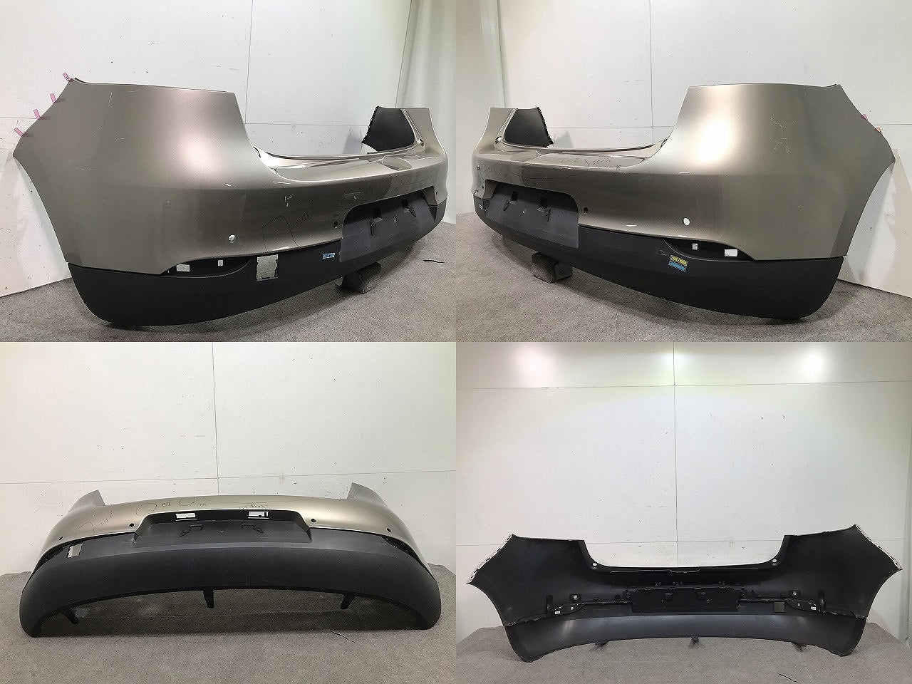 メガーヌ ZM4R 純正 リアバンパー 0001029625/850B20001R ベージュ サンドレM	 ルノー(110265)