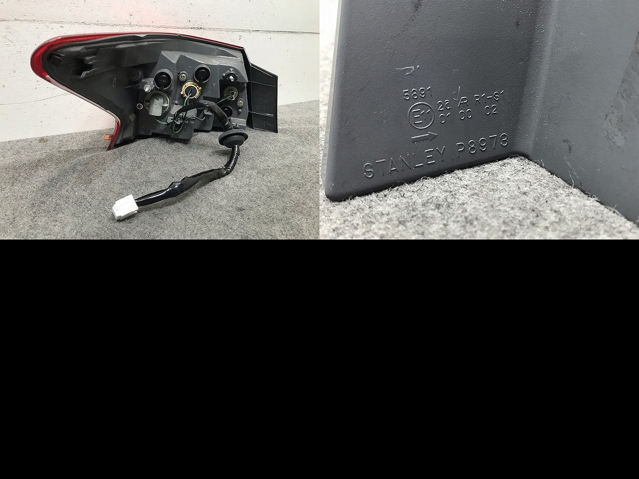 シルフィ TB17/B17 純正 右テールランプ/ライト/レンズ LED STANLEY P8973 日産(110285)