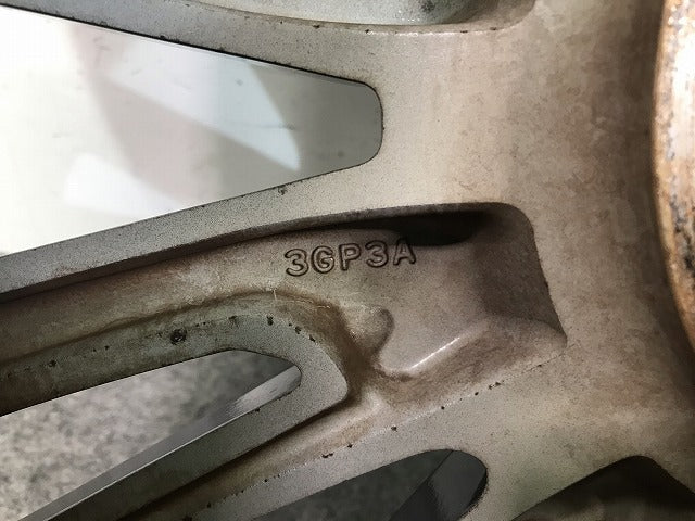 エルグランド ハイウェイスター E52/PE52/PNE52 純正 後期 ホイール 1本のみ 18ｘ7.5J/ET55/5穴/PCD114.3/ハブ径63mm/3GP3A 日産(110356)