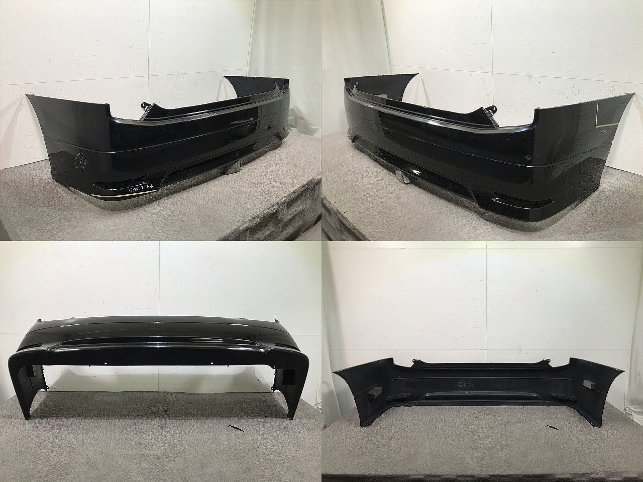 エルグランド ハイウェイスター E52/PE52/PNE52/TE52/TNE52 純正 リアバンパー 85022 1JB0H ファントムブラックパール カラー.GAE(110432)