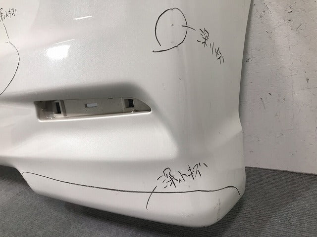 タント カスタム LA600S/LA610S 純正 リアバンパー 52159-B2740/B2A50 パールホワイトⅢ カラーNo.W24 ダイハツ(110524)