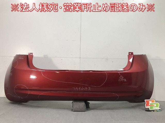 ノート E12/HE12/NE12/SNE12 純正 前期 リアバンパー 85022 3VA0H ラディアント レッドパールメタリック カラーNo.NAH 日産(110528)