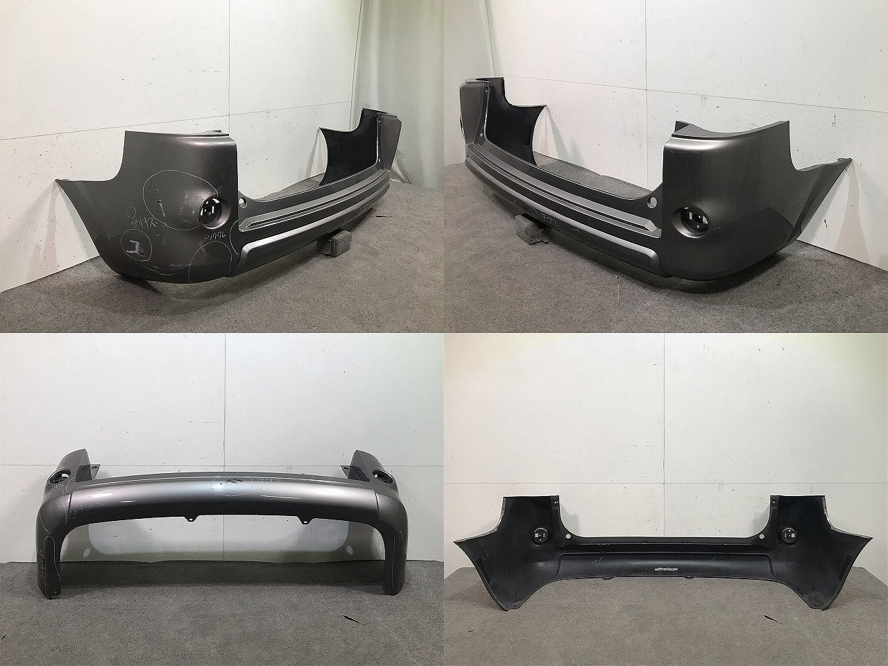 ラフェスタ B30/NB30 純正 リアバンパー 85022 EN140 トワイライトグレーパールメタリック カラーNo.K21 日産(110578)