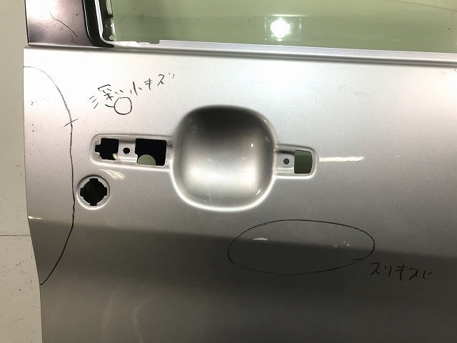 eKワゴン/デイズ B11W/B21W 純正 右フロントドア ガラス付 クールシルバーメタリック カラーNo.A31 三菱(110638)