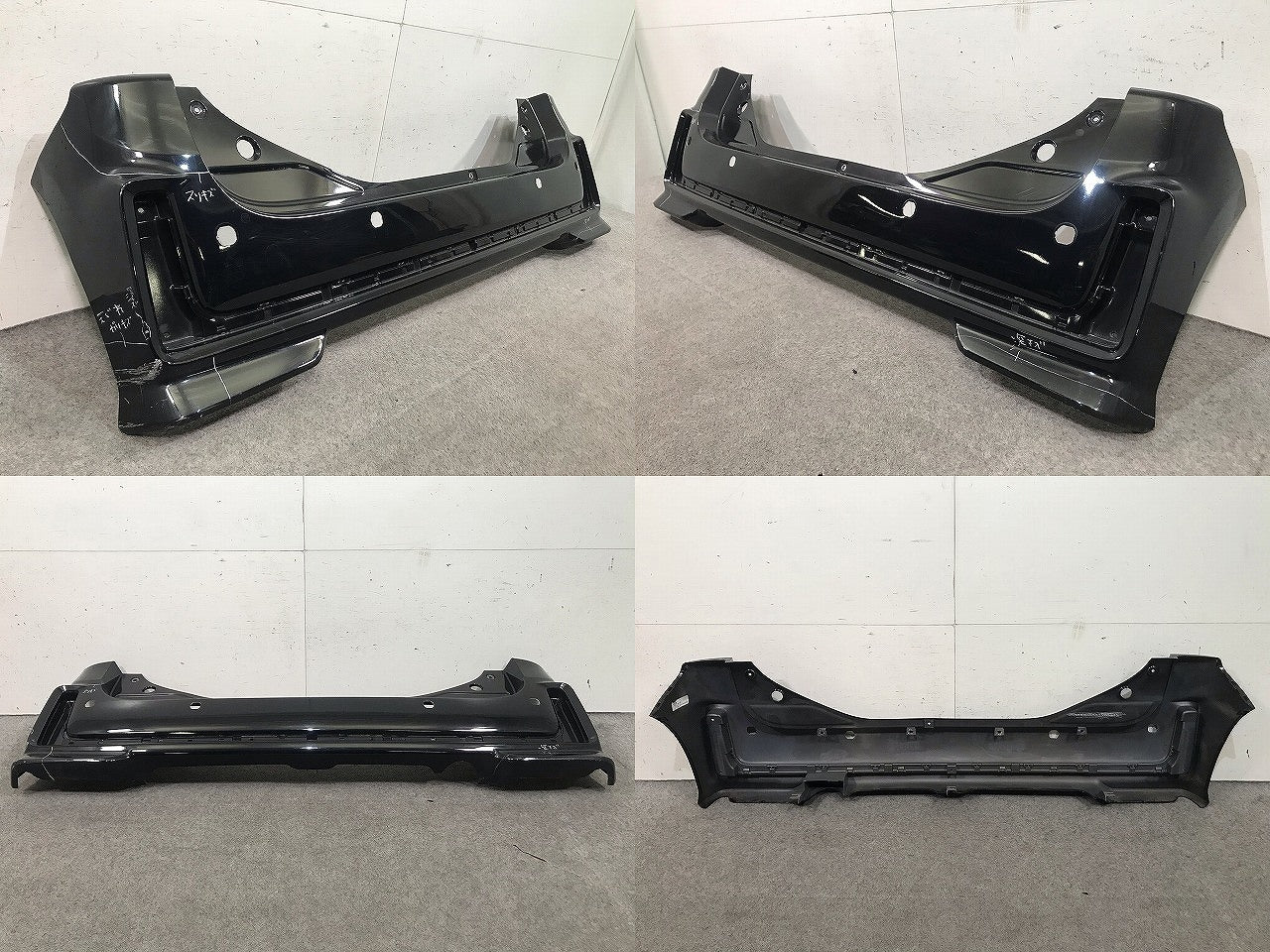 スペーシア MK53S 純正 リアバンパー 71811-79R5/79R6 ブルーイッシュブラックパール３ カラーNo.ZJ3 スズキ(110879)