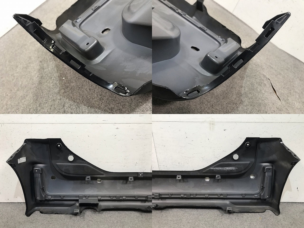 スペーシア MK53S 純正 リアバンパー 71811-79R5/79R6 ブルーイッシュブラックパール３ カラーNo.ZJ3 スズキ(110879)