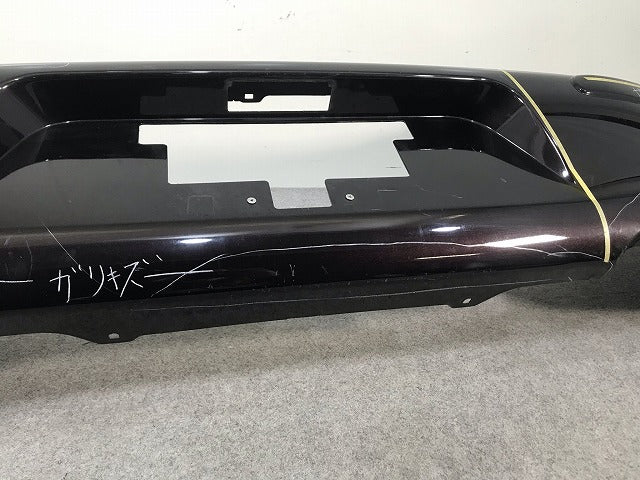 マーチ K13/NK13 純正 リアバンパー 85022 1HJ0H ナイトベールパープル カラーNo.GAB 日産(110890)
