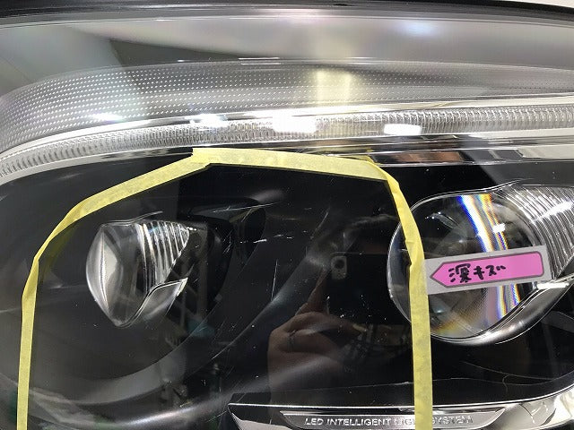 GLCクラス X253 純正 左ヘッドライト/ランプ LED A253 906 17 01 メルセデスベンツ(110909)