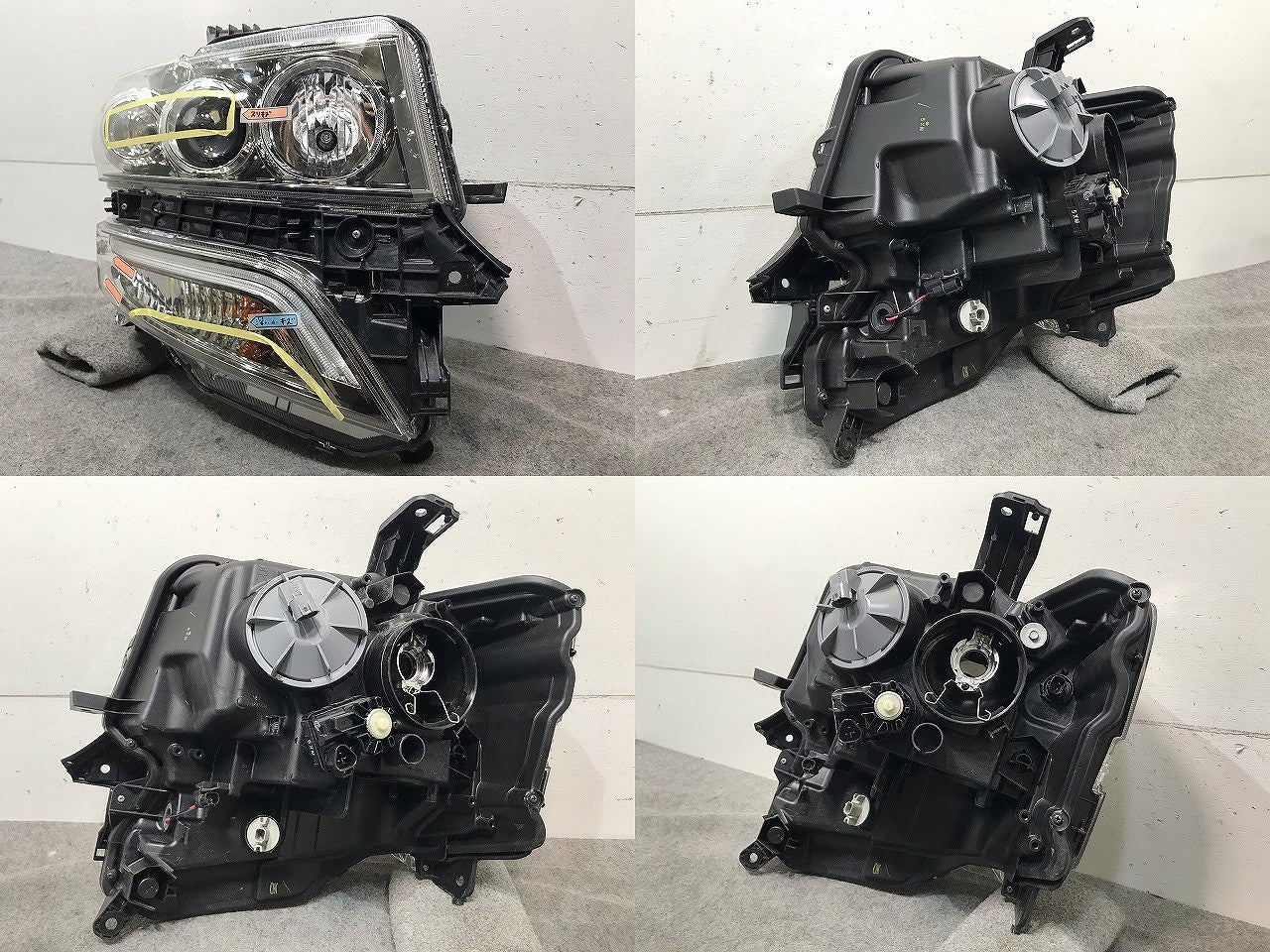 N-BOX/NBOX/Nボックス/カスタム JF1/JF2 純正 右ヘッドライト/ランプ キセノン HID レベライザー KOITO 100-62038 ホンダ(111030)