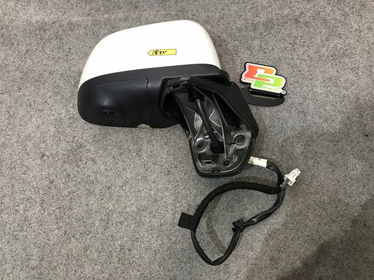 ノート E12/HE12/NE12/SNE12 純正 右ドアミラー 11線 カメラ付 2037 5002 ブリリアントホワイトパール カラーNo.QAB 日産(111099)
