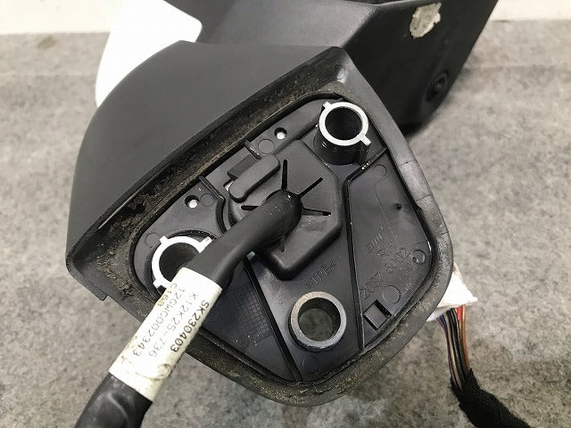 ノート E12/HE12/NE12/SNE12 純正 右ドアミラー 11線 カメラ付 2037 5002 ブリリアントホワイトパール カラーNo.QAB 日産(111099)