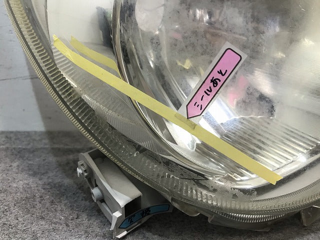ミラ L275S/L275V/L285S/L285V 純正 右ヘッドライト/ランプ ハロゲン レベライザー KOITO 100-51870 ダイハツ(111241)