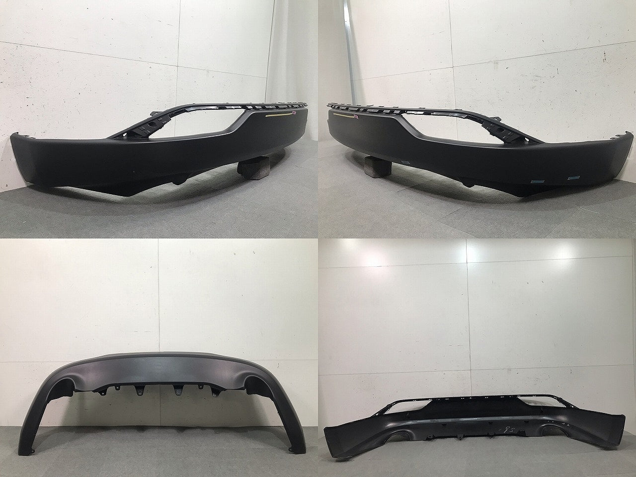 新車外し ハリアー ハイブリッド 80/AXUH80/AXUH85/MXUA80/MXUA85 純正 リアスポイラー バンパーガーニッシュ/下部 52169-48160(111260)