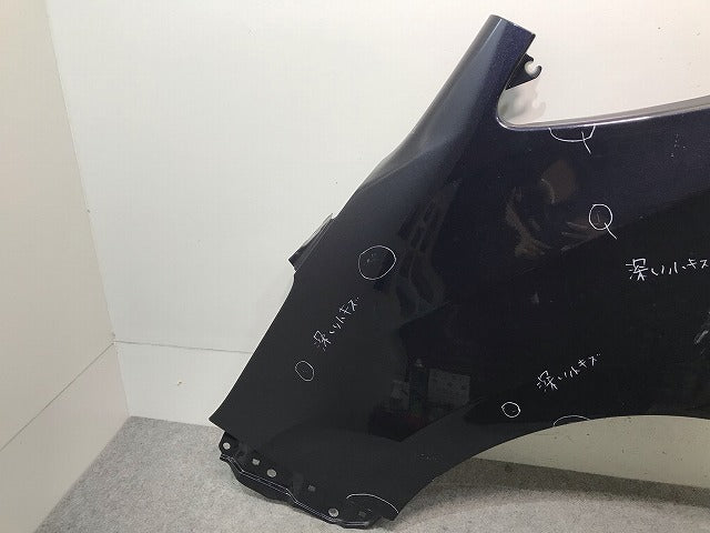 エスクァイア/ノア/X/G 80系/ZWR80G/ZRR80G/ZRR85G 純正 左 フロント フェンダー パープル メタリック トヨタ(111370)