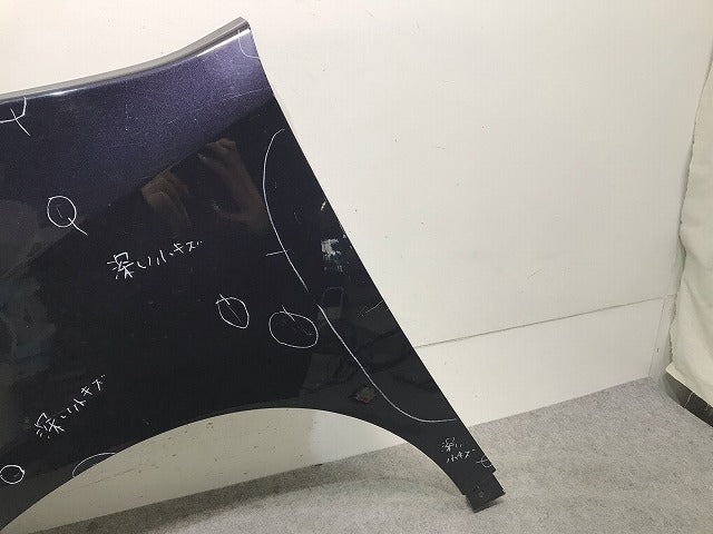 エスクァイア/ノア/X/G 80系/ZWR80G/ZRR80G/ZRR85G 純正 左 フロント フェンダー パープル メタリック トヨタ(111370)