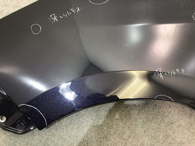 エスクァイア/ノア/X/G 80系/ZWR80G/ZRR80G/ZRR85G 純正 左 フロント フェンダー パープル メタリック トヨタ(111370)