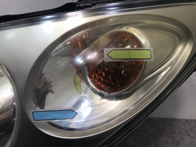 エスティマ ハイブリッド AHR10W 純正 左ヘッドライト/ランプ キセノン HID レベライザー KOITO 28-146 81070-28530 トヨタ(111401)