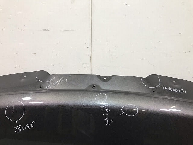 ヴェルファイア 30系/AGH30W/AGH35W/GGH30W/GGH35W 純正 ボンネット/エンジンフード グレーメタリック カラーNo.1G3 トヨタ(111416)