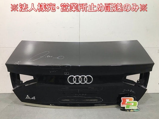 A4/B8 8K系 純正 後期 トランク 黒メタリック アウディ(111447)