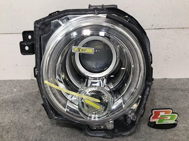 ラパン HE33S 純正 左ヘッドライト/ランプ キセノン HID レベライザー バラスト ICHIKOH 1915 スズキ(111507)
