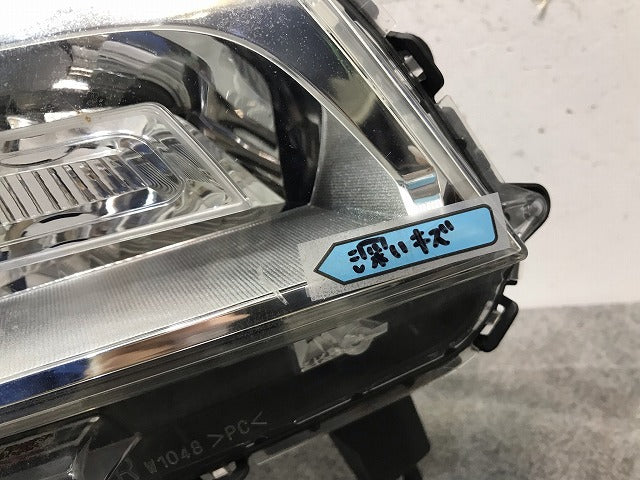 デイズ B21W 純正 右ヘッドライト/ランプ キセノン HID レベライザー STANLEY W1048 日産(111608)